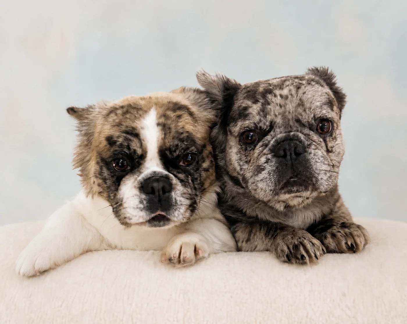 Fat Amy and Penelope resting together